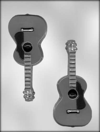 Guitar Chocolate Mould - Click Image to Close